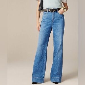 J. Crew Blue Flare & Wide Leg Jeans